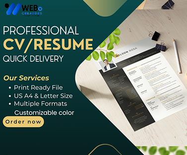 Elegant Resume Design Service, CV designs, CV writing in Santa Clara ,CA For Gain Job